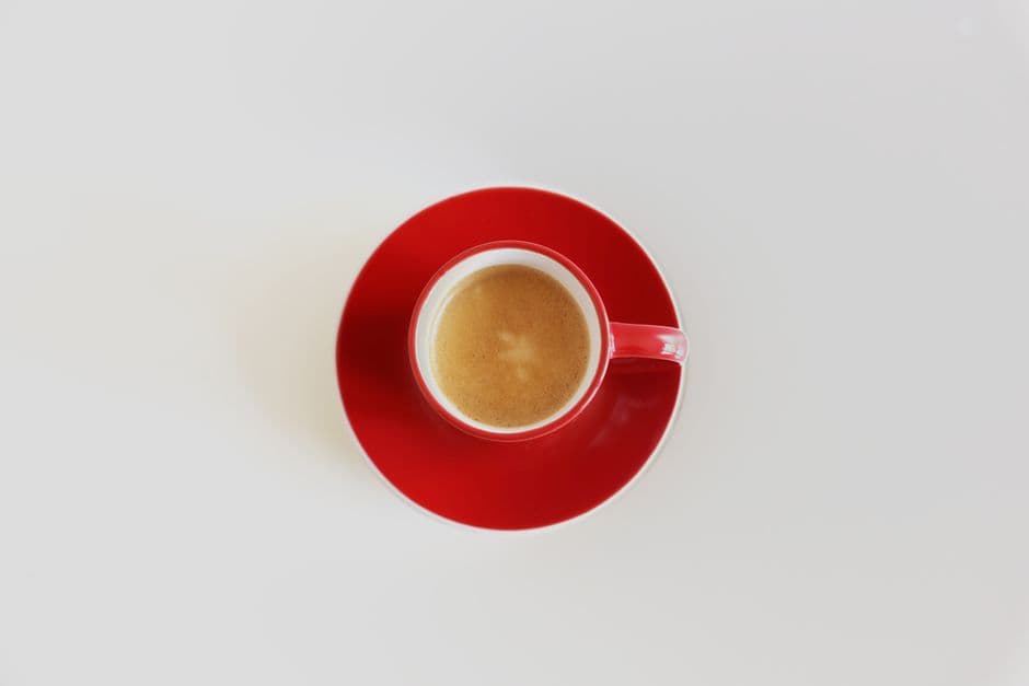 An espresso from above